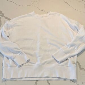 Vuori women's White Crewneck Sweater